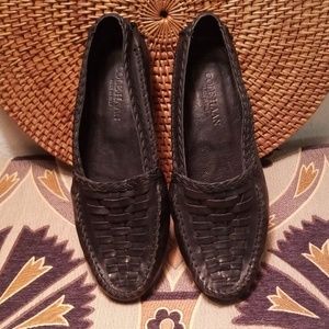 Cole Haan black leather loafers